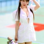 【写真特集 30枚】結野優姫（CURTiA）、美バストチラ見せの恥じらいナース姿を大特集＜近代麻雀水着祭2022＞
