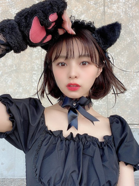 NGT48・本間日陽、ハロウィンコスプレで黒猫『ひなにゃん』に変身！「特別演出ありがとう」「定期的にひなにゃんになって〜」