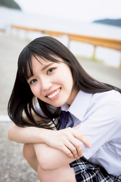 STU48・岩田陽菜、最上級にかわいい制服からセクシーな白うさぎカットも新たに解禁！写真集「選べないクレヨン」から先行カット第2弾公開