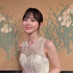兒玉遥、キャバドレス姿の艶っぽメイクにファンうっとり