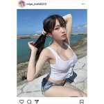 #ババババンビ・岸みゆ、美バストラインがあらわな肌見せポートレートで釘付け！