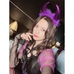 桃月なしこ、お強いデビルコスプレにファン歓喜「デビルなしこ爆誕」「これはおつよい」