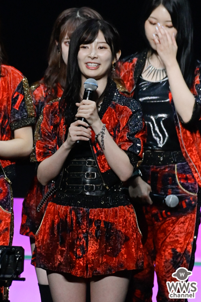 AKB48・武藤十夢が卒業発表 ステージからファンへメッセージ「最後はみなさんの心を晴れ模様に」