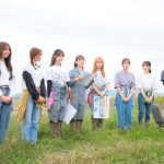 NGT48が稲刈りに挑戦！新米は「ときむすめ」と命名