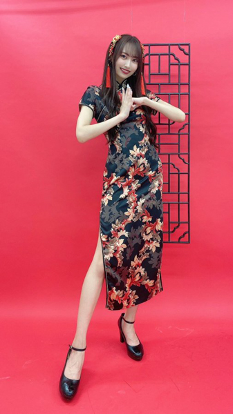 SKE48・野村実代「好きなんでしょ？」、美脚チラリのチャイナドレスに歓喜の声ぞくぞく！