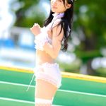 【写真特集】青葉ひなり（FES☆TIVE）、猫耳が可愛らしい白ビキニ衣装を披露＜近代麻雀水着祭2022＞
