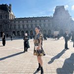 谷まりあ、ミニ丈ドレスで美脚を披露「オーラが半端ない、、、」「パリにも負けない美貌だよ」と絶賛の声！