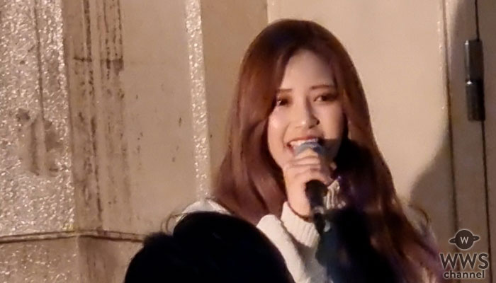 【動画】まるり「宇田川クランクストリート」で美声を響かせる！