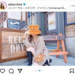 足立梨花、太もも見せのハロウィンコスに反響ぞくぞく
