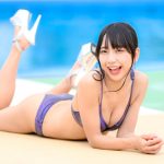【写真特集】月野もあ（仮面女子）、ポニーテール揺らすセクシーポーズの数々でファン悩殺！＜近代麻雀水着祭2022＞