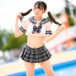 【写真特集】白星かこ（きゅーてぃくるっ！）、スケスケ制服コスでこぼれる下乳ラインで悩殺！＜近代麻雀水着祭2022＞