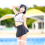 【写真特集】雪村花鈴、チャイナ風衣装で可愛さ全開!<近代麻雀水着祭2022>