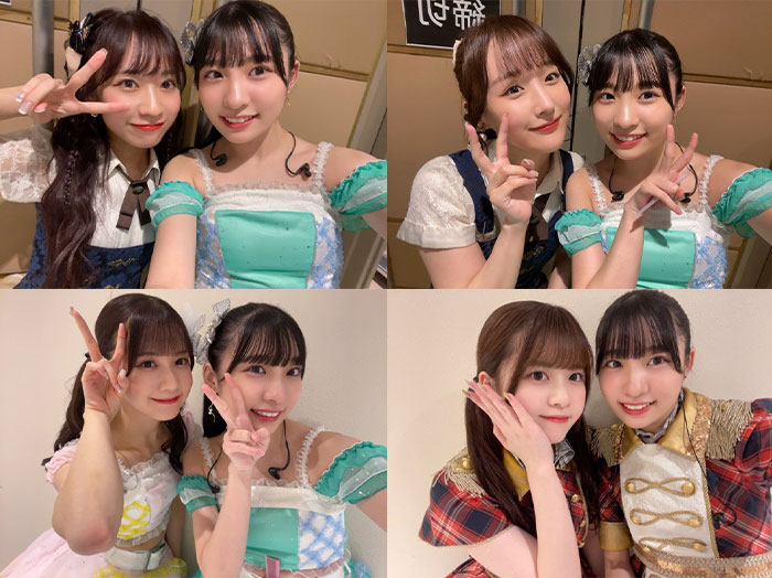 SKE48・石黒友月、「月」の名を持つメンバーたちと2ショット！光るセンスに反響ぞくぞく！