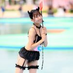 【写真特集】渡辺陽菜（Layn）、セクカワな小悪魔ビキニでギャップある笑顔を届ける！＜近代麻雀水着祭2022＞