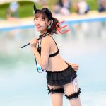 【写真特集】渡辺陽菜（Layn）、セクカワな小悪魔ビキニでギャップある笑顔を届ける！＜近代麻雀水着祭2022＞