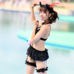 【写真特集】渡辺陽菜（Layn）、セクカワな小悪魔ビキニでギャップある笑顔を届ける！＜近代麻雀水着祭2022＞