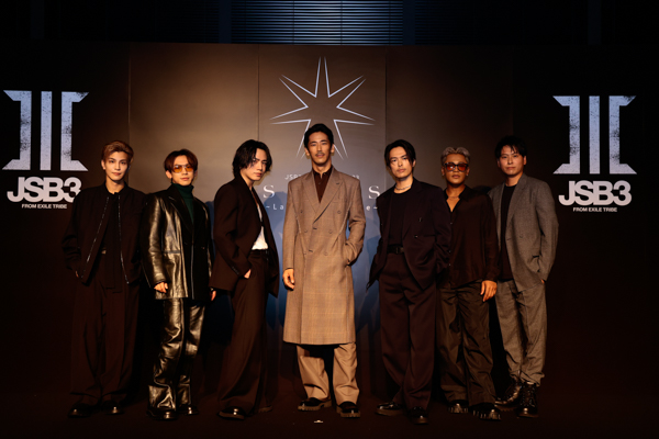 三代目 J SOUL BROTHERS、初のライブフィルム公開決定「『最前席以上の』感動を味わえるようなライブフィルムになっております」