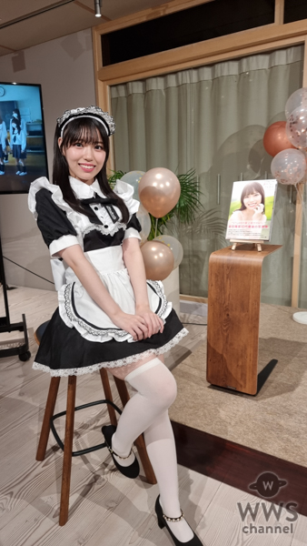【動画】STU48・岩田陽菜が写真集イベントに可愛すぎるメイド衣装で登場！