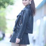 【写真特集】看護師・高田カナさん、福岡・百道浜にてクールなブラックコーデで美脚披露！ 「どうなりたいのか、何を伝えたいのかが大事」