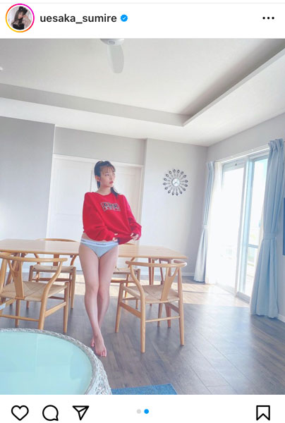 上坂すみれ、2nd写真集からチャイナなニット姿と夜な夜な練習した笑顔カットが解禁