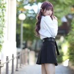 咲真ゆか(MyDearDarin')、美脚あらわな超ミニスカで魅了！「自分がときめきを感じることをしたい」【写真特集第1弾】
