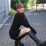咲真ゆか(MyDearDarin')、美ボディアピールの黒ワンピで圧倒的オーラ！「インスタでは画角と明るさを気をつけています」【写真特集第2弾】