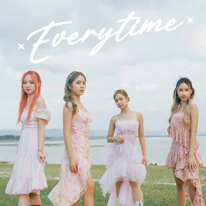 タイのガールズアイドルグループPRETZELLEが韓国名作ドラマ挿入歌「Everytime」のタイ語カバーを日本配信を開始