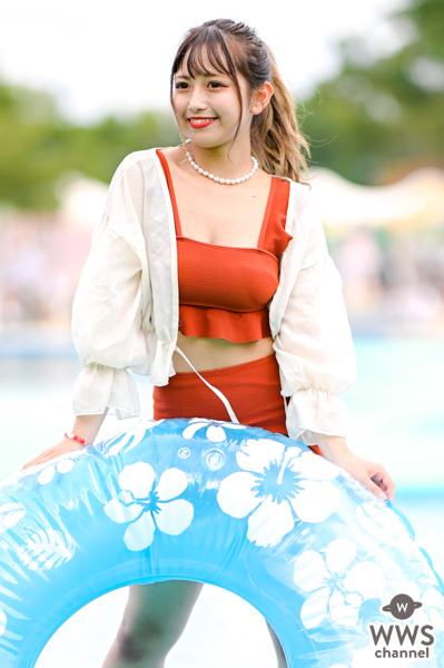 【写真特集】北野真衣（GIRLY MOON PROJECT）、ヘルシーボディを笑顔で披露！＜近代麻雀水着祭2022＞