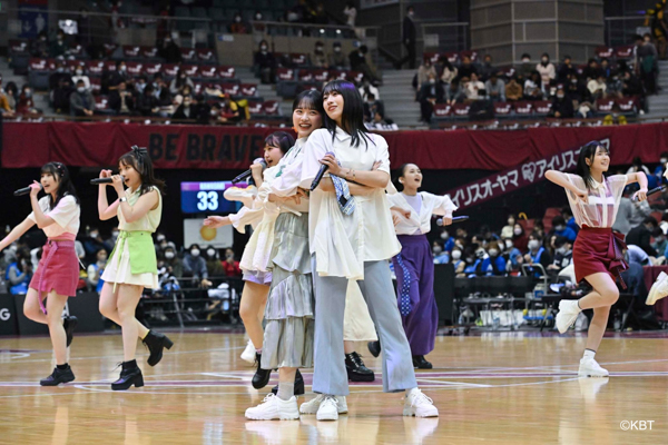 BEYOOOOONDS、Bリーグ川崎ブレイブサンダースVS島根スサノオマジック戦のハーフタイムショーに登場