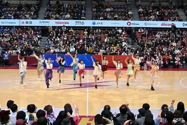 BEYOOOOONDS、Bリーグ川崎ブレイブサンダースVS島根スサノオマジック戦のハーフタイムショーに登場