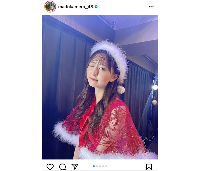 森保まどか「プレゼントみたい」、まどらーへ最高のクリスマスプレゼントをお届け