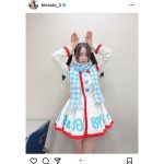 【みんなも一緒に？】SKE48・佐藤佳穂、高めツインテールが可愛すぎる『12月のカンガルー』ショットで沼落ち確定