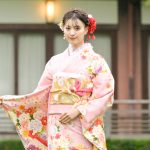 鶴嶋乃愛、ピンクの晴れ着姿で初参加！参加者から「カワイイ！」の声も＜オスカー晴れ着撮影会＞