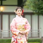 鶴嶋乃愛、ピンクの晴れ着姿で初参加！参加者から「カワイイ！」の声も＜オスカー晴れ着撮影会＞