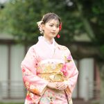 鶴嶋乃愛、ピンクの晴れ着姿で初参加！参加者から「カワイイ！」の声も＜オスカー晴れ着撮影会＞
