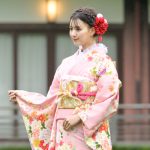 鶴嶋乃愛、ピンクの晴れ着姿で初参加！参加者から「カワイイ！」の声も＜オスカー晴れ着撮影会＞