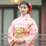 鶴嶋乃愛、ピンクの晴れ着姿で初参加！参加者から「カワイイ！」の声も＜オスカー晴れ着撮影会＞