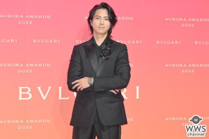 【写真特集】山下智久、ダークスーツで大人な雰囲気を披露「幸せな一年を過ごせました」＜BVLGARI AVRORA AWARDS 2022＞