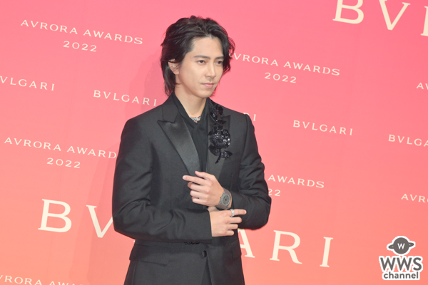 【写真特集】山下智久、ダークスーツで大人な雰囲気を披露「幸せな一年を過ごせました」＜BVLGARI AVRORA AWARDS 2022＞