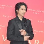 【写真特集】山下智久、ダークスーツで大人な雰囲気を披露「幸せな一年を過ごせました」＜BVLGARI AVRORA AWARDS 2022＞