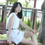 【沖縄美女】蒲山花礼さん、カジュアルなファッションから美脚アピール！ 「本土とは違う景色も全て楽しめます！何事も自分次第。」＜ミスユニバーシティ2021準グランプリ＞
