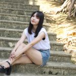【沖縄美女】蒲山花礼さん、カジュアルなファッションから美脚アピール！ 「本土とは違う景色も全て楽しめます！何事も自分次第。」＜ミスユニバーシティ2021準グランプリ＞