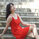 【沖縄美女】蒲山花礼さん、カジュアルなファッションから美脚アピール！ 「本土とは違う景色も全て楽しめます！何事も自分次第。」＜ミスユニバーシティ2021準グランプリ＞