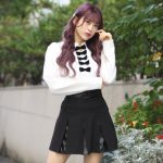 咲真ゆか(MyDearDarin')、美脚あらわな超ミニスカで魅了！「自分がときめきを感じることをしたい」【写真特集第1弾】