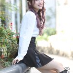 咲真ゆか(MyDearDarin')、美脚あらわな超ミニスカで魅了！「自分がときめきを感じることをしたい」【写真特集第1弾】