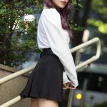 咲真ゆか(MyDearDarin')、美脚あらわな超ミニスカで魅了！「自分がときめきを感じることをしたい」【写真特集第1弾】