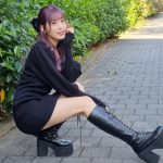 咲真ゆか(MyDearDarin')、美ボディアピールの黒ワンピで圧倒的オーラ！「インスタでは画角と明るさを気をつけています」【写真特集第2弾】
