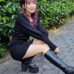 咲真ゆか(MyDearDarin')、美ボディアピールの黒ワンピで圧倒的オーラ！「インスタでは画角と明るさを気をつけています」【写真特集第2弾】