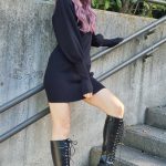 咲真ゆか(MyDearDarin')、美ボディアピールの黒ワンピで圧倒的オーラ！「インスタでは画角と明るさを気をつけています」【写真特集第2弾】
