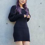 咲真ゆか(MyDearDarin')、美ボディアピールの黒ワンピで圧倒的オーラ！「インスタでは画角と明るさを気をつけています」【写真特集第2弾】